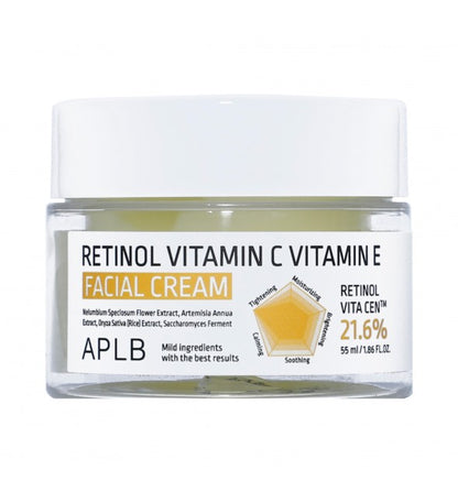 APLB RETINOL VITAMIN C VITAMIN E FACIAL CREAM 55ML