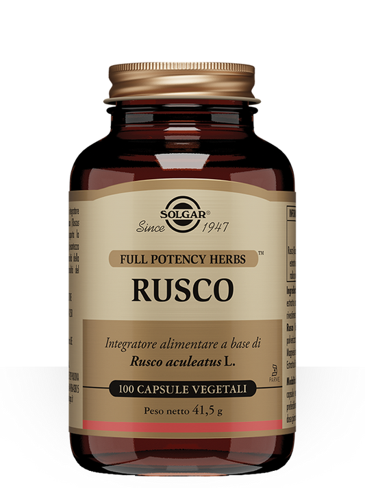 SOLGAR RUSCO 100 CAPSULE VEGETALI