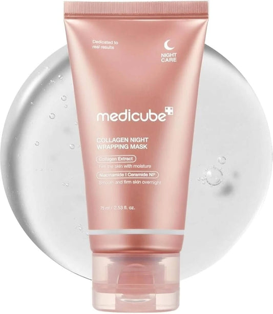 MEDICUBE COLLAGEN NIGHT WRAPPING MASK 75ML