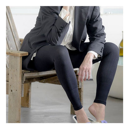 SOLIDEA LEGGINGS MICROMASSAGGIO, COPRENTI BE YOU TONIC (NERO)