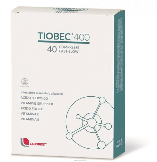 TIOBEC 400 FAST SLOW 40COMPRESSE