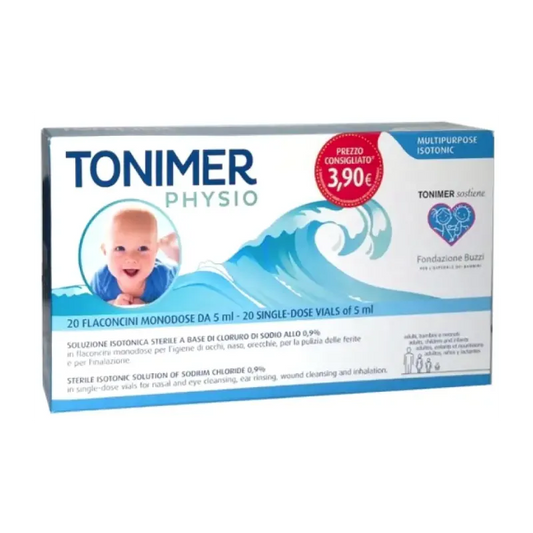 TONIMER PHYSIO SOLUZIONE SOTONICA MONODOSE 20 FLACONCINI
