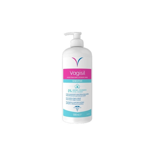 VAGISIL DETERGENTE INTIMO SENSITIVE 500ML